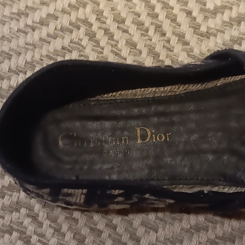 Dior classic espadrilles